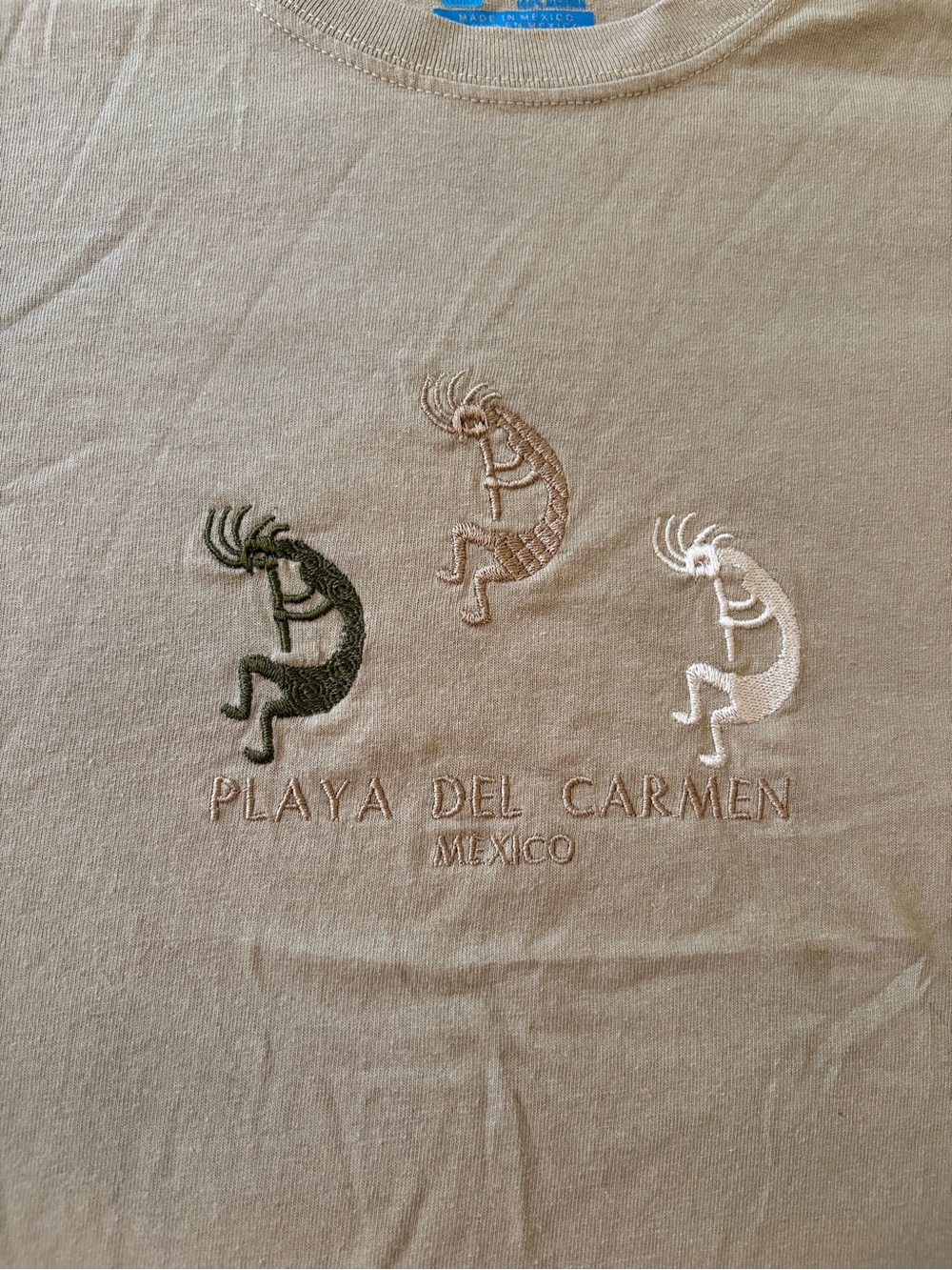 Playa del Carmen Embroidered Tee